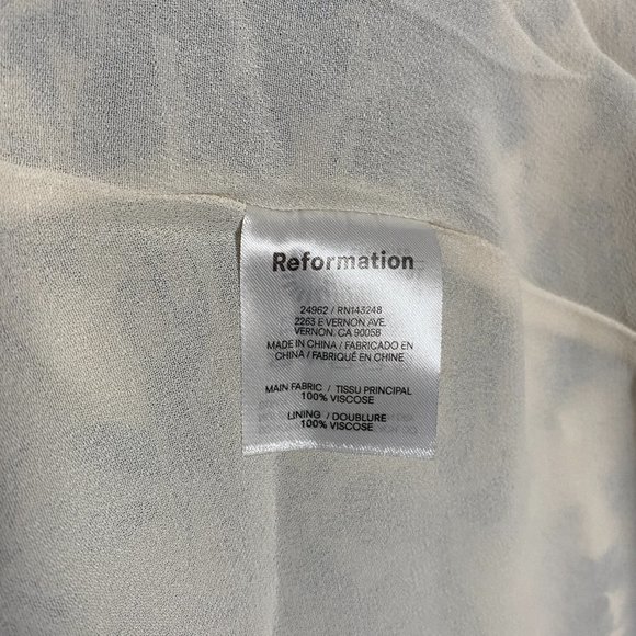 🔔LAST ONE💕Reformation Juliette Dress in Pompadour - Picture 10 of 11